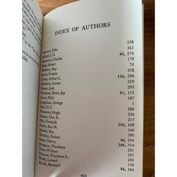 The Playboy Book of Science Fiction and Fantasy Book Paperback 1968 Vintage - Picture 11 of 11